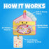 BIZYBOO - The Original Seek & Find Plush - Hidden Object Search Problem Solving Educational Matching Game for Kids 2 and Up (Marshy)...