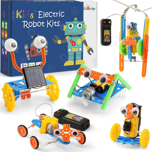 STEM Robotics Science Kits, Crafts for Boys 6-8 Girls 8-12, Robot Building Kit for Kids 8-10, Electronic Science Experiments Activities, Engineeri...