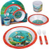 Octonauts 5 Pc Mealtime Feeding Set for Kids and Toddlers -Includes Plate, Bowl, Cup, Fork and Spoon Utensil Flatware -Durable, Dishwasher Safe, B...