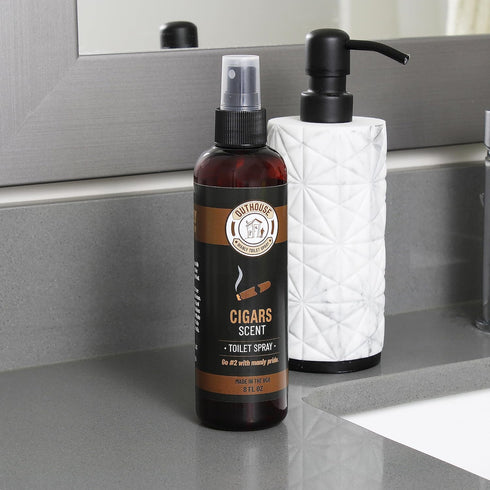 Use Before You Go - Toilet Spray for Manly Men - 8oz (Cigar)...
