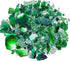 KALUCION Cracked Ice Glass Mosaic Tiles for Art Crafts, 3.5oz Value Pack Mosaic Making Supplies, Stained Glass Pieces for Adults(Green Mixed)...