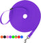 Hi Kiss Dog/Puppy Obedience Recall Training Agility Lead - 15ft 20ft 30ft 50ft 100ft Training Leash - Great for Training, Play, Camping, or Backya...