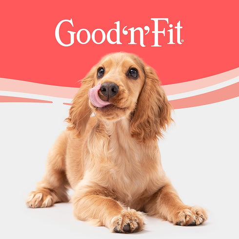 Good ‘n’ Fit Rolls Made with Real Venison, 2 Large Rolls, Treat Your Dog to a Long-Lasting and Highly Digestible Rawhide Chew...