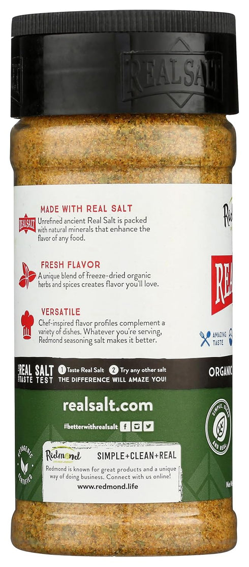 Redmond - Real Salt Seasoning, Natural Unrefined Gluten Free 8.25 Ounce...