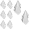 Premium Microfiber Cleaning Cloth 6x6 & 12x12 - Extra Soft Suede Feel Lint Free Cloths for Eyeglasses & Glass - Compatible with iPad, iPhone, Tabl...