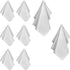 Premium Microfiber Cleaning Cloth 6x6 & 12x12 - Extra Soft Suede Feel Lint Free Cloths for Eyeglasses & Glass - Compatible with iPad, iPhone, Tabl...