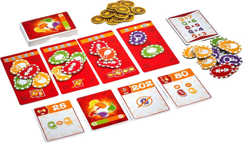 Blue Orange Games Bag of Chips Board Game - Family or Adult Party Strategy Board Game for 2 to 5 Players. Recommended for Ages 8 & Up....