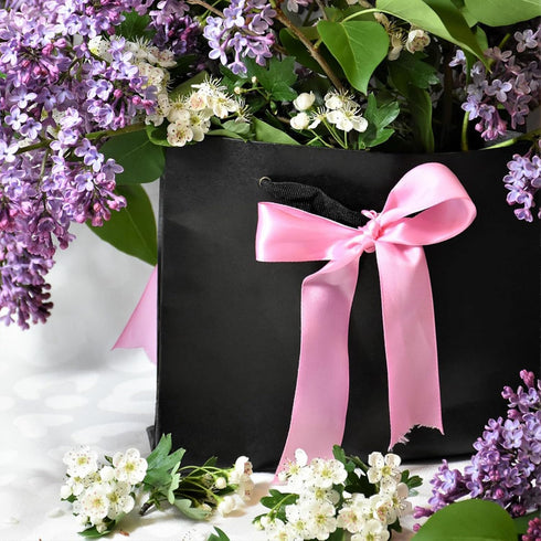 Maclemon 1-1/2 inch Wide 100 Yards Double Face Light Purple Satin Ribbon Fabric Ribbon for Gift Wrapping Very Suitable for Weddings Decoration Bou...