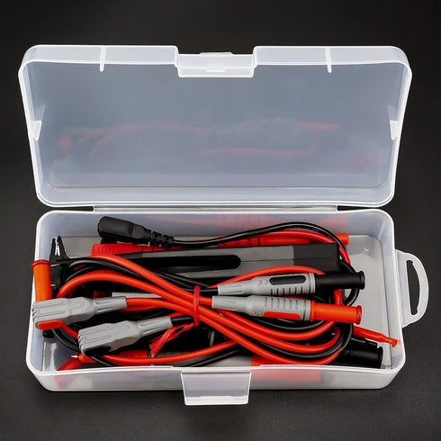 KAIWEETS Multimeter Test Lead Set for Electrical Testing, Soft Silicone Test Leads Kit for Fluke/AstroAI/INNOVA Multimeter Electronic Clamp Meter ...