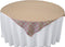 LA Linen TCcheck58x58-PinkK37 Polyester Gingham Checkered Square Tablecloth, White & Pink - 58 x 58 in....