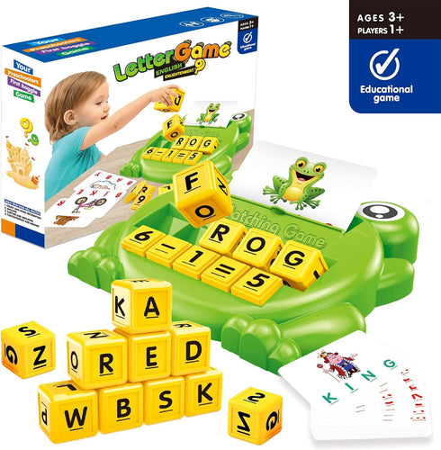 Learning Toys for Kids Birthday Gift, Matching Letter Game and Math Games, Preschool Educational Toys for Ages 3-8, Birthday Party Halloween Xmas ...