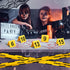15 Pcs Evidence Markers Crime Scene Markers Tents Crime Scene Decorations Crime Scene Markers Mystery Decorations for Kids Adults Detective Game M...