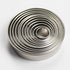 Stainless Steel Round Cookie Cutter Set, 12 Circular Biscuit Cutters Round Donut Ring Molds for Baking 1.2 Inch Height...