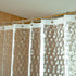 NTBAY EVA Clear Shower Curtain with Water Cube, Water-Repellent Liner with 3 Magnets for Bathroom, 72x72 Inches...