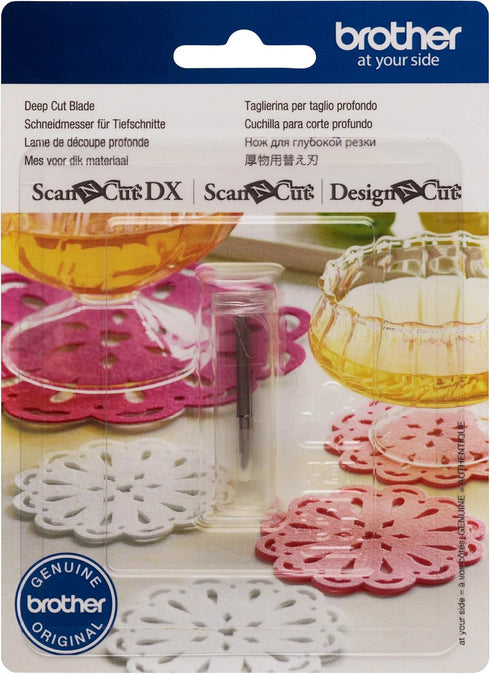 Brother ScanNCut Deep Cut Blade CABLDF1, Accessory Blade for Brother Cutting Machines, Cuts Materials up to 2mm Thick, Foam and Balsa Wood Cutting...