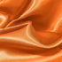 Charmeuse Satin Fabric by The Yard, 60 Inch Wide Orange Satin Fabric Shiny & Soft Cloth Fabric, Silky Satin Fabric for Bridal Dress, Wedding Decor...