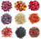 9 Bags Dried Flowers,100% Natural Dried Flowers Herbs Kit for Soap Making, DIY Candle Making,Bath - Include Rose Petals,Lavender,Don't Forget Me,L...