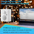 Enhon Motion Activated Sound Voice Player with USB Cable, Battery Powered Motion Sensor Alarm, Download Your Own Audio Files About Christmas Music...