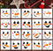 5” Christmas Snowman Face Stencils for Painting on Wood Reusable Christmas Stencil Winter Ornament Drawing Templates for Tiered Tray/Window/Shirts...