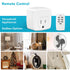 HBN Remote Control Outlet with 100FT RF Signal, Wireless On Off Switch Plug for Household Appliances, Battery Included, 15A/1875W(3 Outlets + 1 Re...