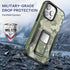 MYBAT Pro Stealth Series Phone Case for iPhone 14 Pro Case with Stand 6.1",Support Magnetic Car Mount, Heavy Duty Military Grade Drop Protective R...