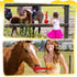 Hungdao 1 Pcs Horse Toys Latex Squeaky Squeeze Chicken Squeak Horse Turkey Balls for Play Fake Screaming Chicken Toys for Horses Soccer Ball for R...