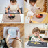 Moonkie Silicone Placemats for Baby & Kid, Stain-Proof Non-Slip Toddler Food Mats Eating Table Mat with 2 Packs...
