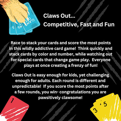 Fun Card Game - Competitive, Fast and Fun Card Games for Adults, Teens and Kids, Strategic Fun Family Games, Card Games for Kids 8-12 +...