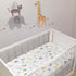 Lambs & Ivy Animal Jungle Soft 100% Cotton Jersey Baby Fitted Crib Sheet...