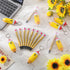 10 Set Teacher Appreciation Gifts Bulk 10 Teacher Ballpoint Pens 10 Pencil Shaped Stress Balls Teacher Keychains 10 Organza Bags Backe to School G...