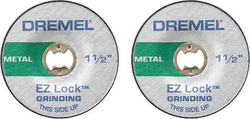 Dremel EZ541GR Aluminum Oxide Grinding Wheel (2-Piece)...
