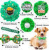 24pcs St.Patrick's Day Dog Bow Ties, Adjustable Green Pet Small Dog Collar Attachment Grooming Bowties, Lucky Clover Dog Bow Ties for Holiday Fest...