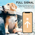 Waterproof Airtag Holder, DDJ 4 Pack Airtag Keychain, AirTag Case for Dog Collar, Luggage, Keys, Full Body Anti-Scratch Protective (PU Leather: Bl...
