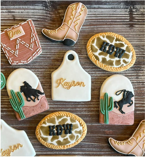 Cow Ear Tag/Animal Ear Tag 4 Inch Cutting Board Cookie Cutter from The Cookie Cutter Shop – Tin Plated Steel – Made in the USA...