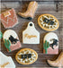 Cow Ear Tag/Animal Ear Tag 4 Inch Cutting Board Cookie Cutter from The Cookie Cutter Shop – Tin Plated Steel – Made in the USA...