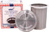 16oz Pint Cold Brew Coffee and Tea Maker Stainless Steel Filter for Mason Jars With Lid and 2 Silicone Seals (No Jar)...