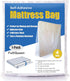 ComfortHome 4 Mil Extra Thick Sealable Mattress Bag with Adhesive Strip for Moving and Storage, Heavy Duty, Fits Twin Full and Queen Size, 1-Pack...