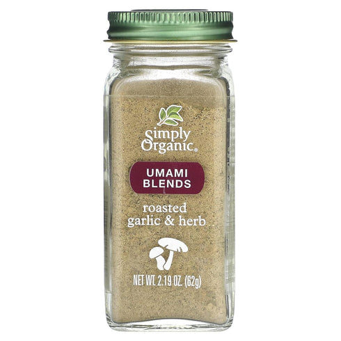 Simply Organic Organic Roasted Garlic & Herb Umami Blends, 2.19 OZ...