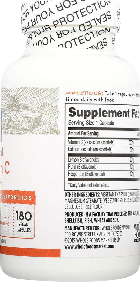 365 Everyday Value, Buffered Vitamin C Complex, 180 ct...