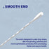Briout Bar Spoon Cocktail Mixing Stirrers for Drink, Stainless Steel 12 Inches Long Handle, Silver 2 Pieces...