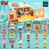 Bread Barbershop Figurine Doll (Bread), Toast Character Collectibles Toys Figures, Action Figures, Unique Home Office Decor, Birthday Holidays Boy...