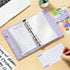 Sooez Budget Binder with Money Saving Challenge, Money Saving Binder with Cash Envelopes, Expense Sheets, Challenge Tracker & Category Labels, Env...