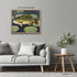 Posterizer 1 pcs- little bass fish near lily pads-Art for Animal Lovers-Landscape & Nature Art- Living Room Bedroom Decor- unframed wall art...