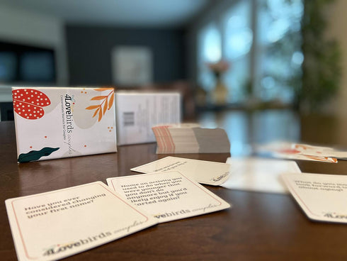Couples Games – 100Pcs Conversation Starters for Couples – Date Night Games for Couples Printing and Paper – Easy to Play for Date Night, Routine ...
