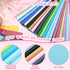 50 Pcs 10 x 10 Inch Cotton Fabric Square Fabric Quilting Sewing Patchwork Fabric Bundles for DIY Craft Sewing Clothing (Pure Color)...