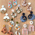 Polymer Clay Cutters 28 Pcs, Mini Flower Butterfly Leaf Clay Earring Cutters, Organic Shape Clay Cutters for Polymer Clay Jewelry...