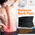 Back Brace for Men Lower Back Pain, Posture Corrector, Lumbar Back Support Belt, Back Support Brace with Adjustable and Breathable Straps, Relief ...