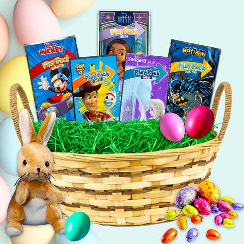 Mini Party Favor Set for Kids - 24 Grab n Go Play Packs with Coloring Pages & Stickers (Birthday Supplies)...