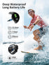 Kumi Smart Watch for Men, 1.43'' AMOLED Smartwatch, 24h Heart Rate Monitor, Sleep Monitor, 100+ Sport Modes, IP68 Waterproof Activity Tracker and ...