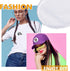 30 Pieces Sublimation Patches Fabric Iron-on Blank Patches 3 Shapes Repair Embroidery Sublimation Blank Hat Embroidery for DIY Crafts, Caps Clothe...